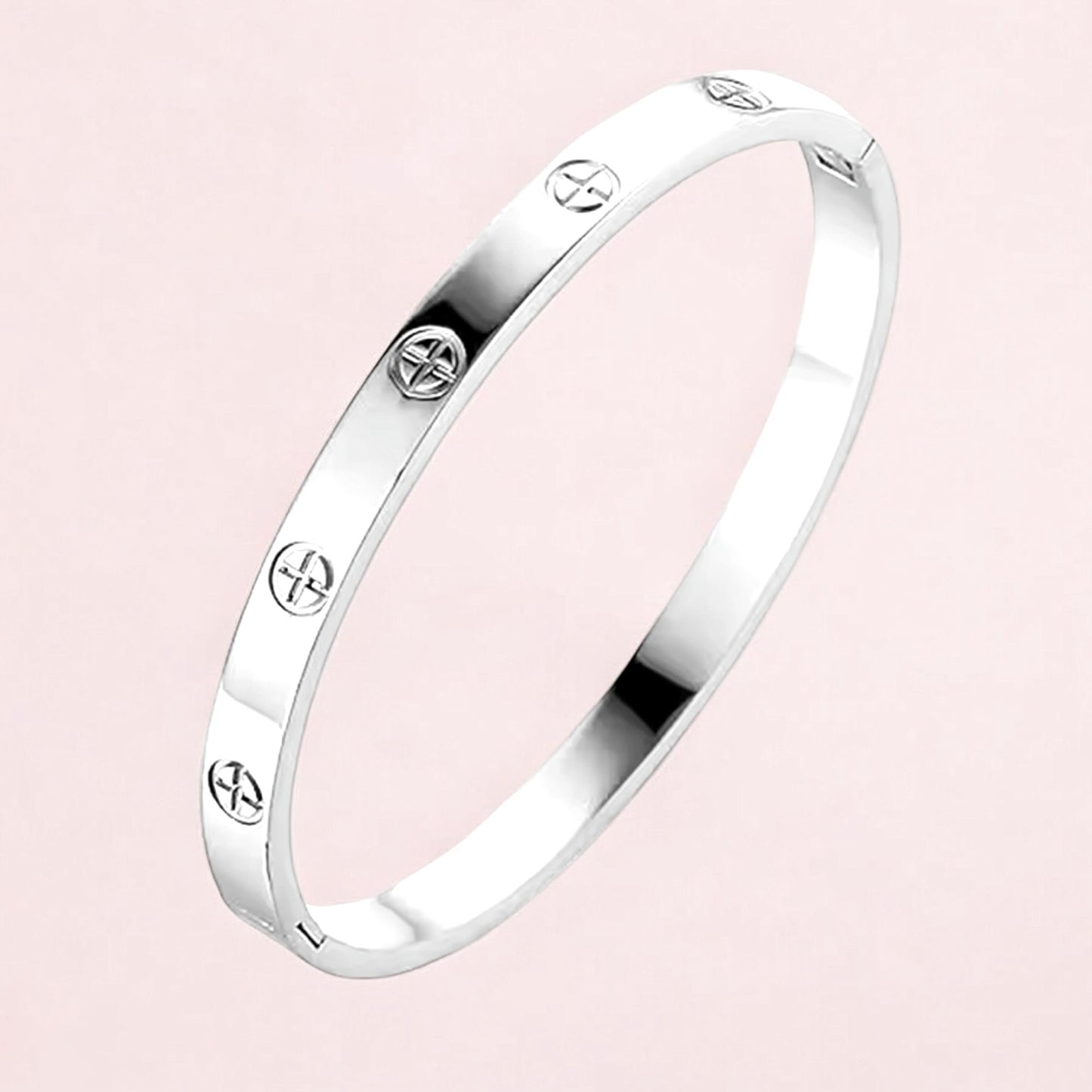 Minimalistic Cross Bangle ✝️✨