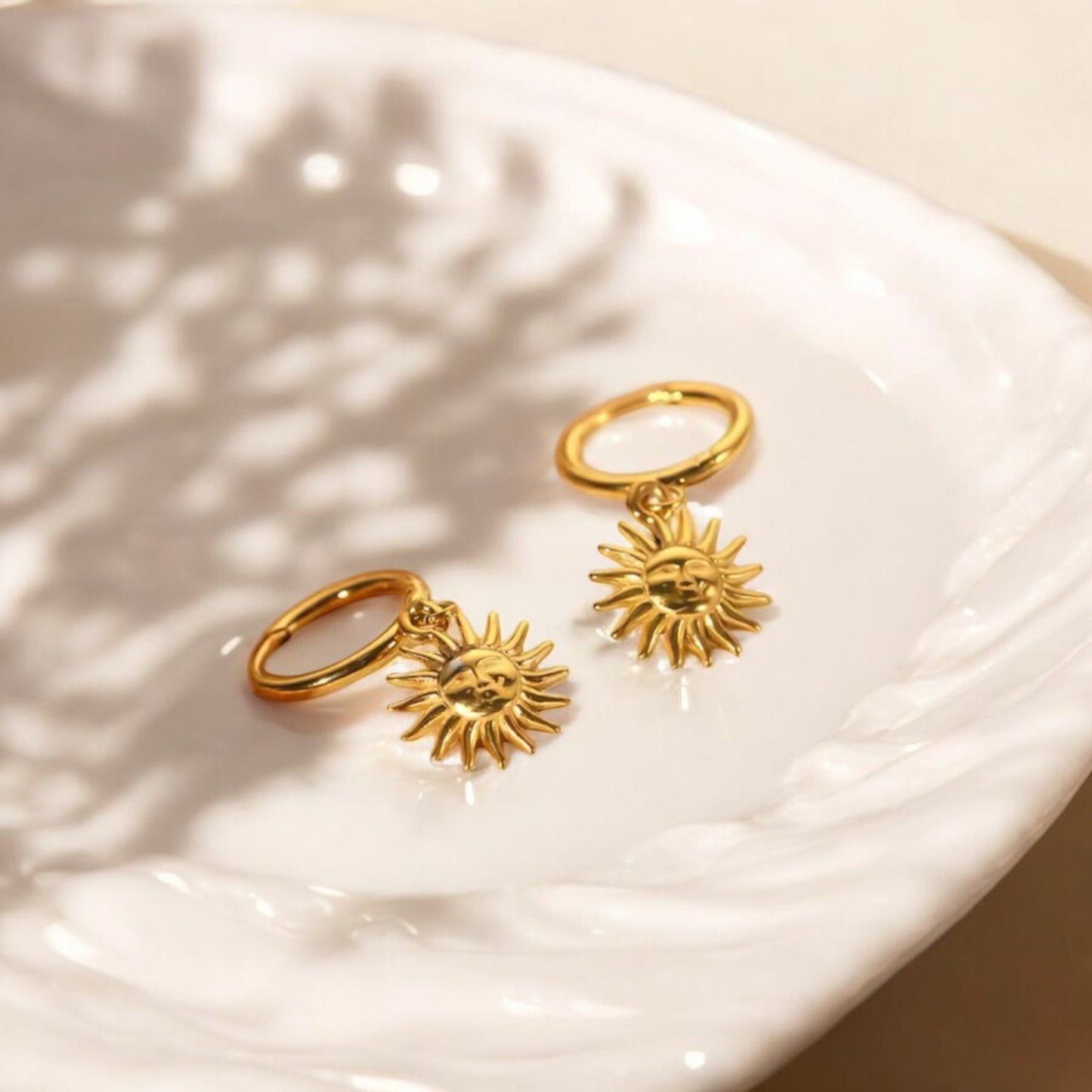 Sun Pendant Earrings ☀️✨