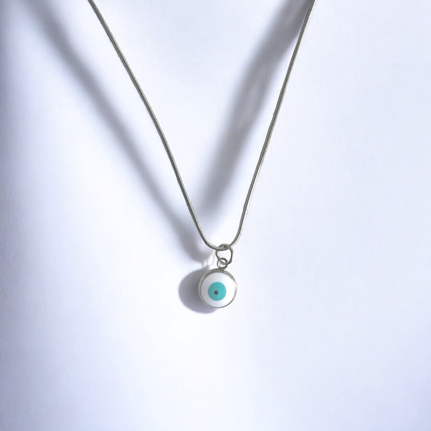 White Mati Necklace 🧿✨