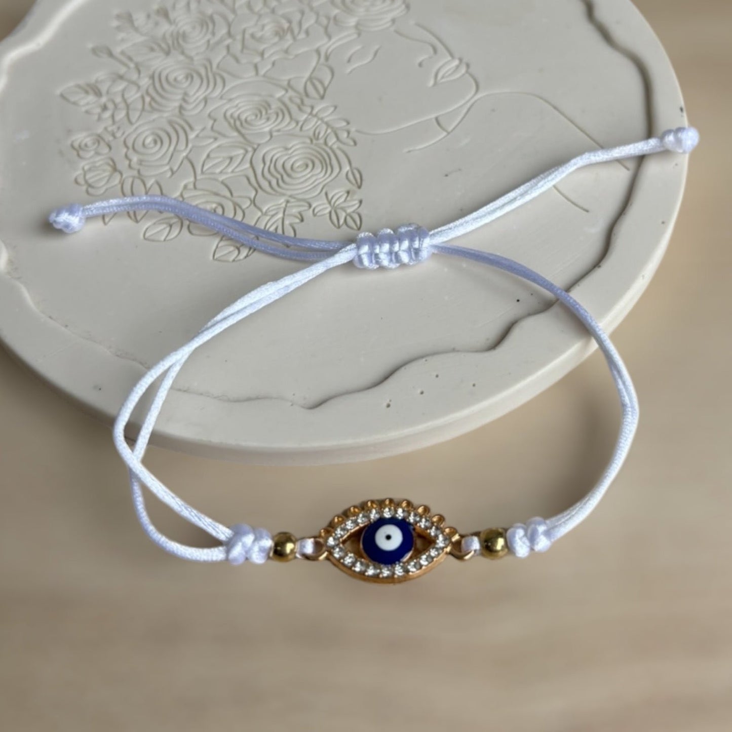 Funky Cord Evil Eye Bracelet