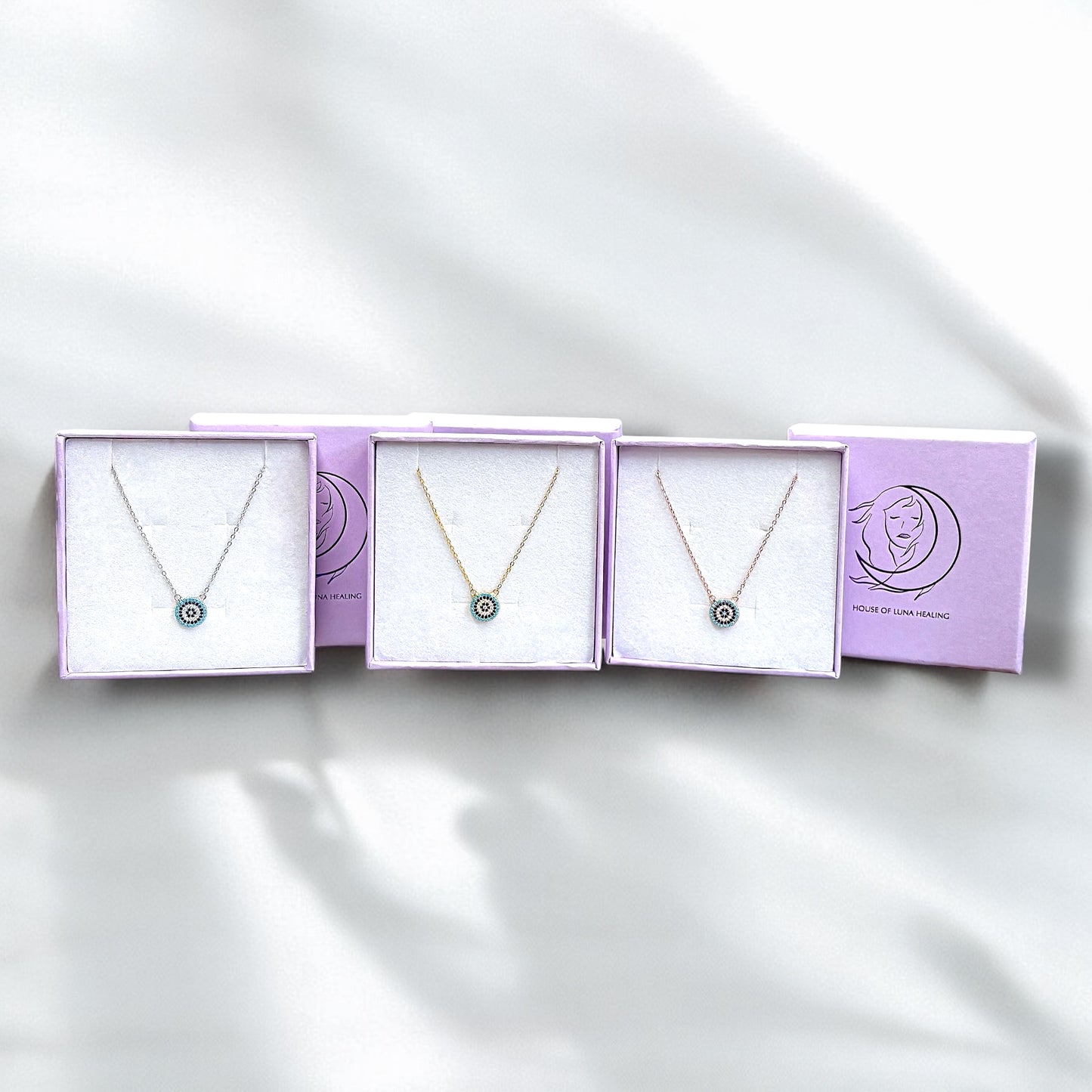 Luminous Eye Necklace 🧿✨