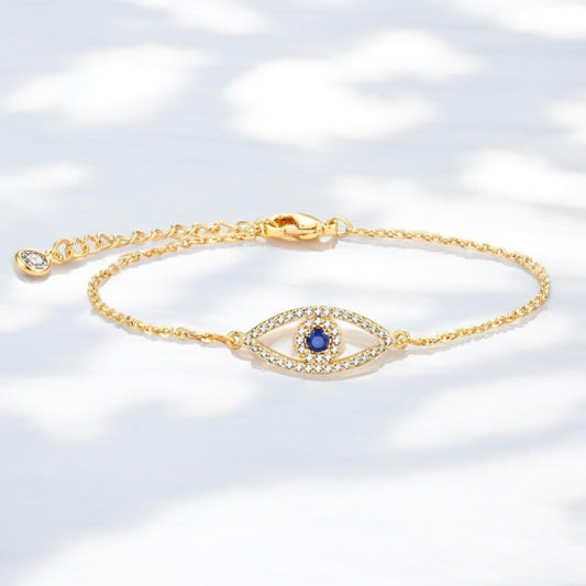 Deep Blue Eye Bracelet 🧿💙