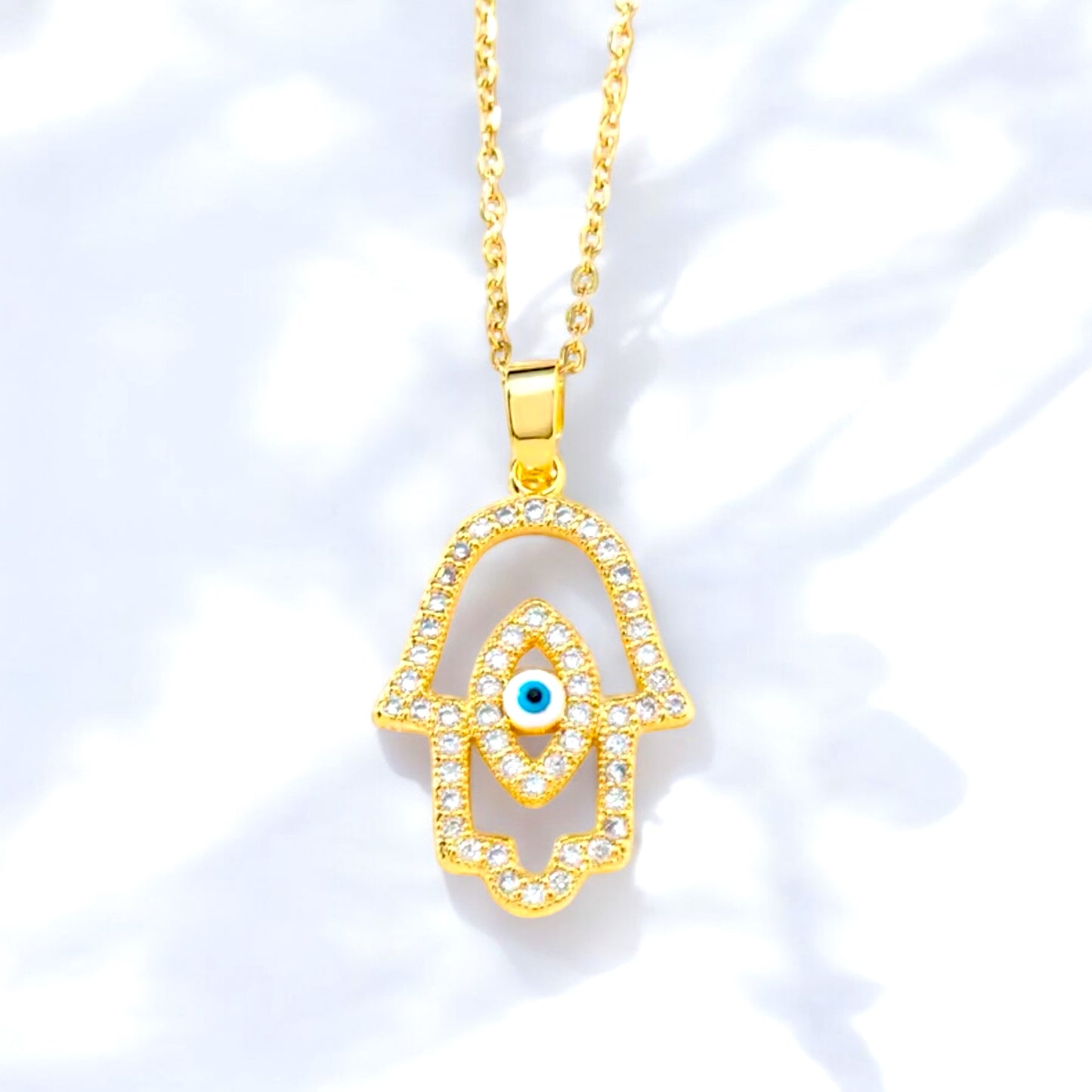 Hamsa Hand Necklace 🪬