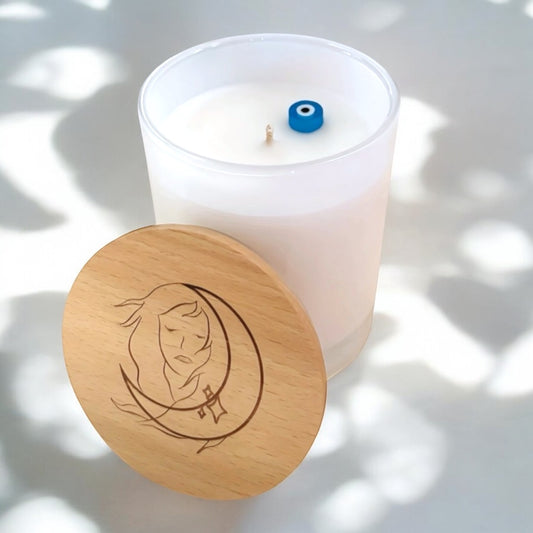 Frankincense & Myrrh Evil Eye Candle