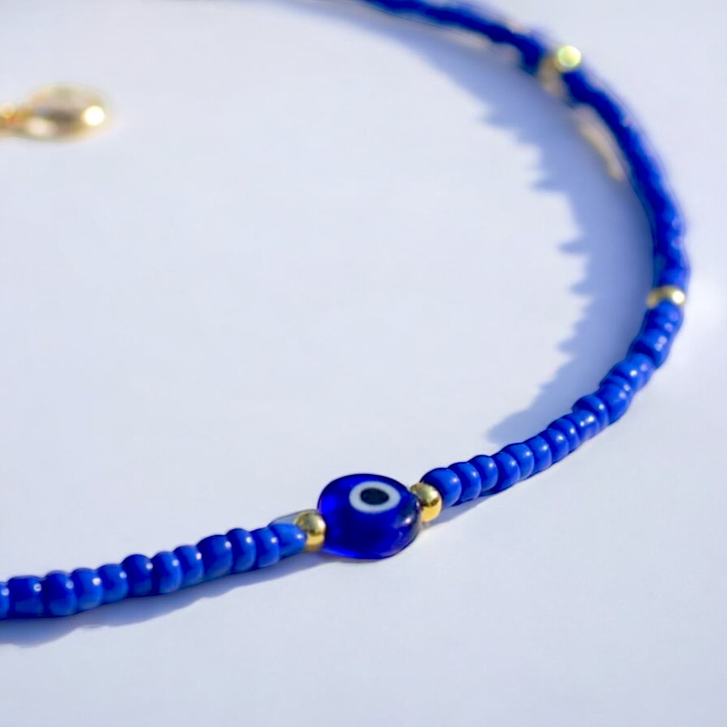 Blue Bohemian Eye Necklace 🧿