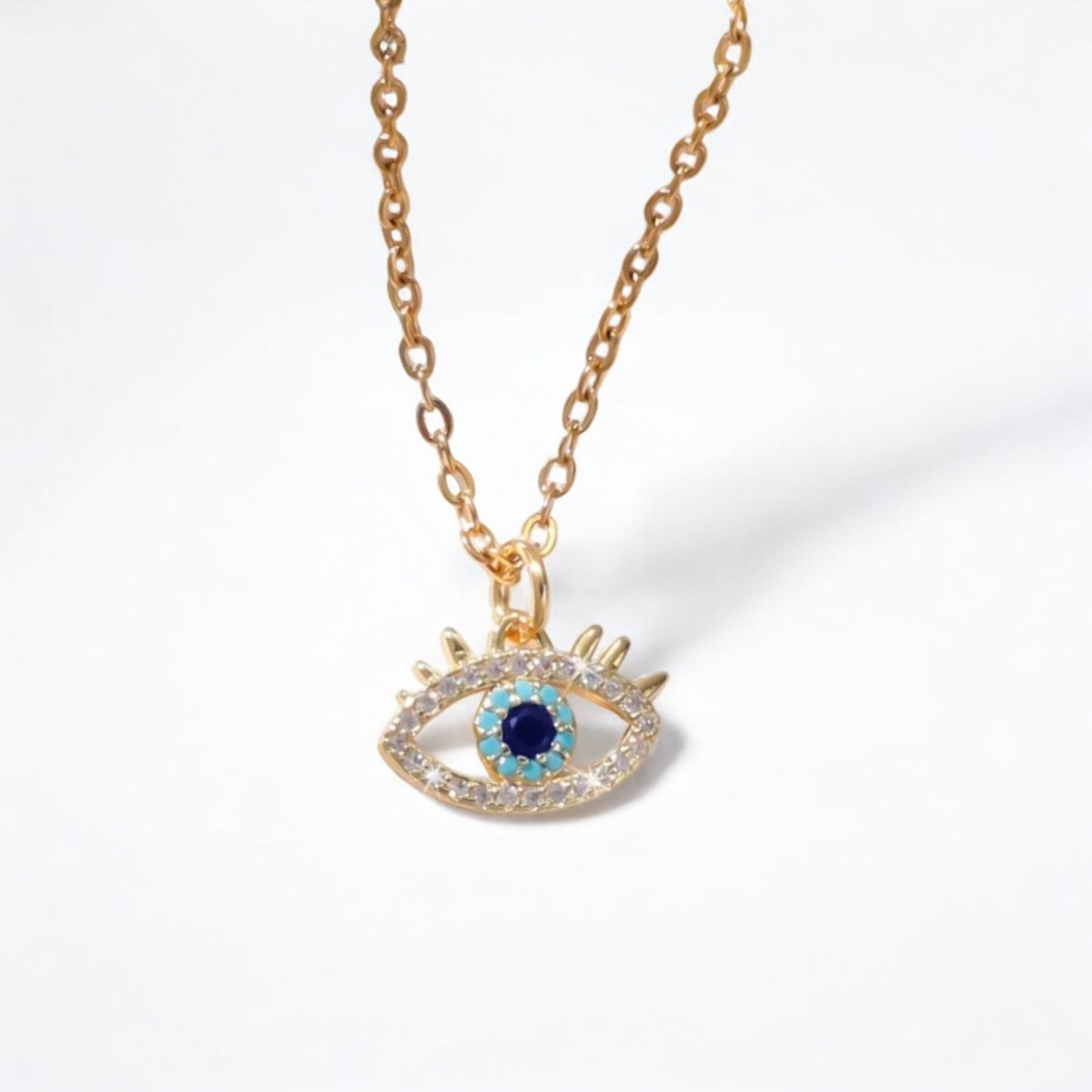 Glam Eye Necklace 🧿✨