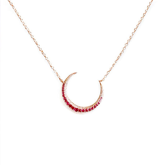 Luna Rose Necklace 🌙✨