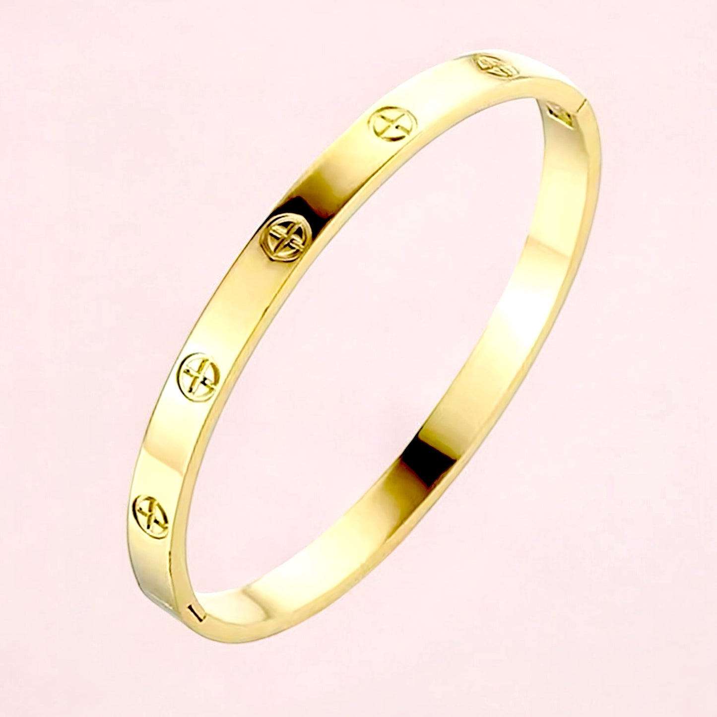 Minimalistic Cross Bangle ✝️✨