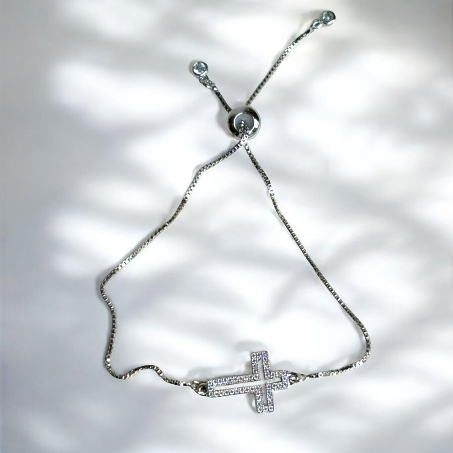 Crossed in Style Bracelet ✝️✨