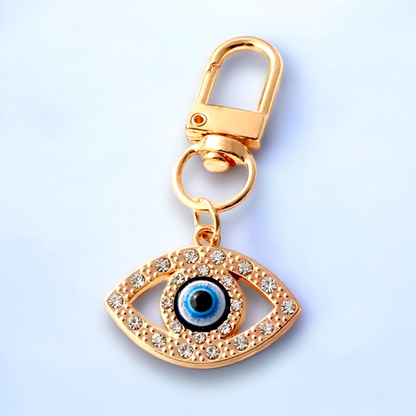 Sparkle Evil Eye Keychain
