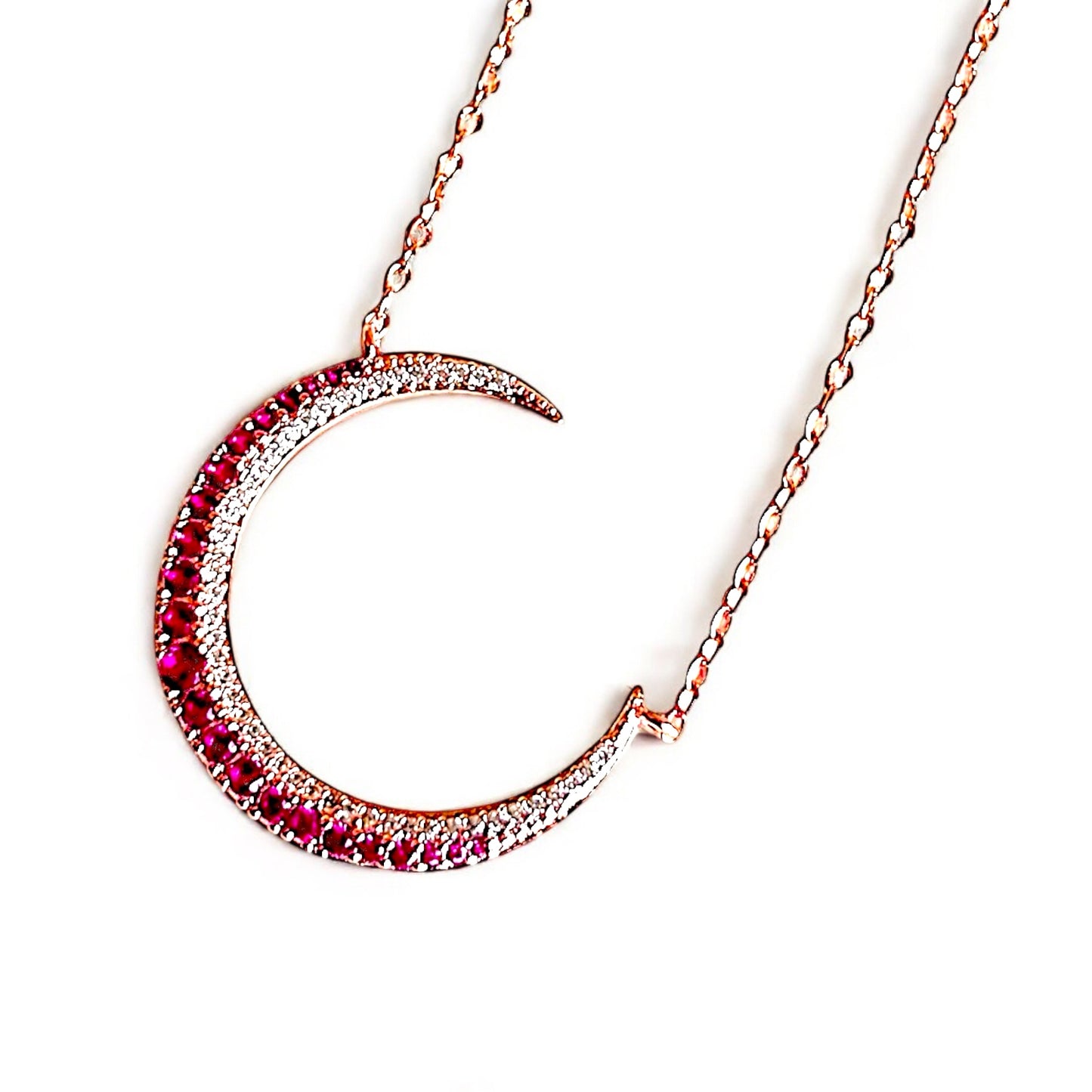 Luna Rose Necklace 🌙✨