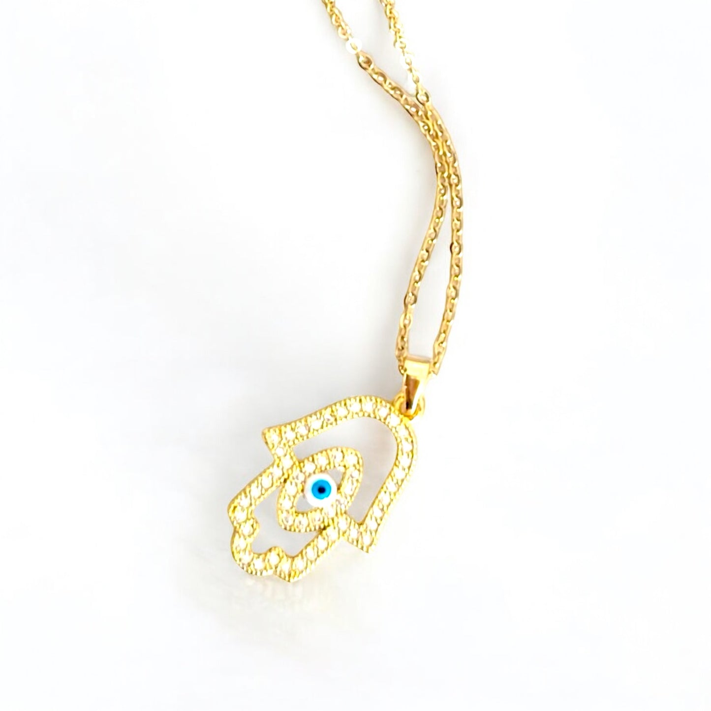 Hamsa Hand Necklace 🪬