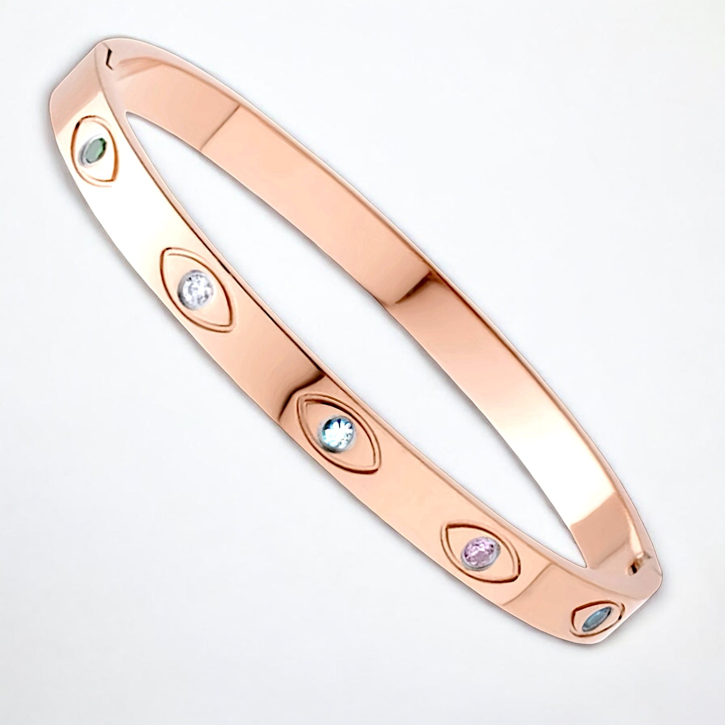Glam Eye Bangle (Rose Gold) 🧿✨