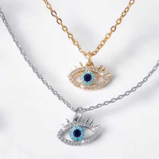 Glam Eye Necklace 🧿✨