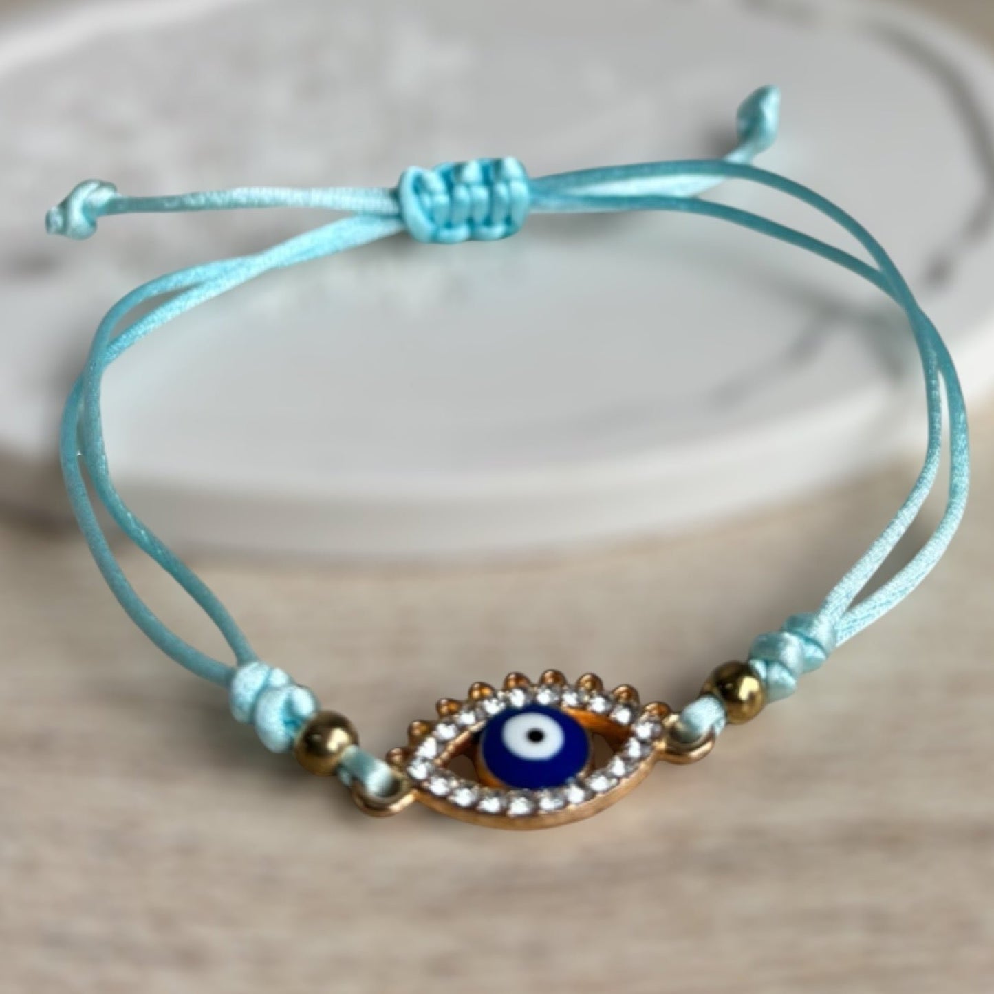 Funky Cord Evil Eye Bracelet