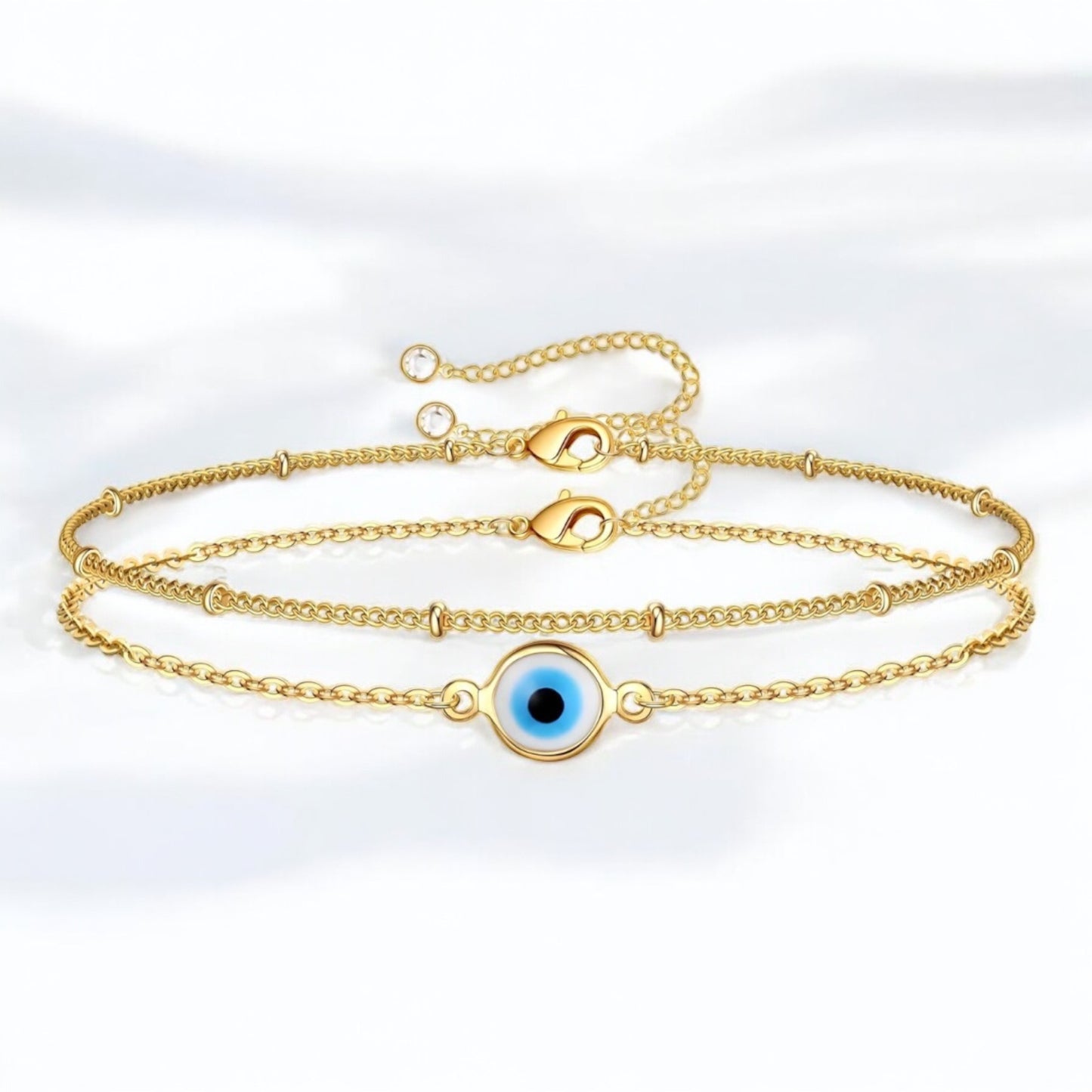 Evil Eye Bracelet Set 🧿✨